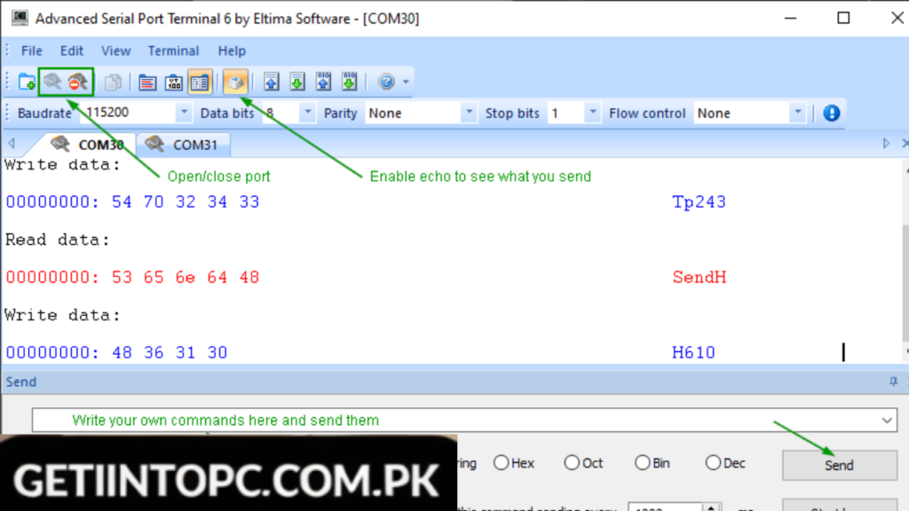 Serial Port Terminal Download Free 