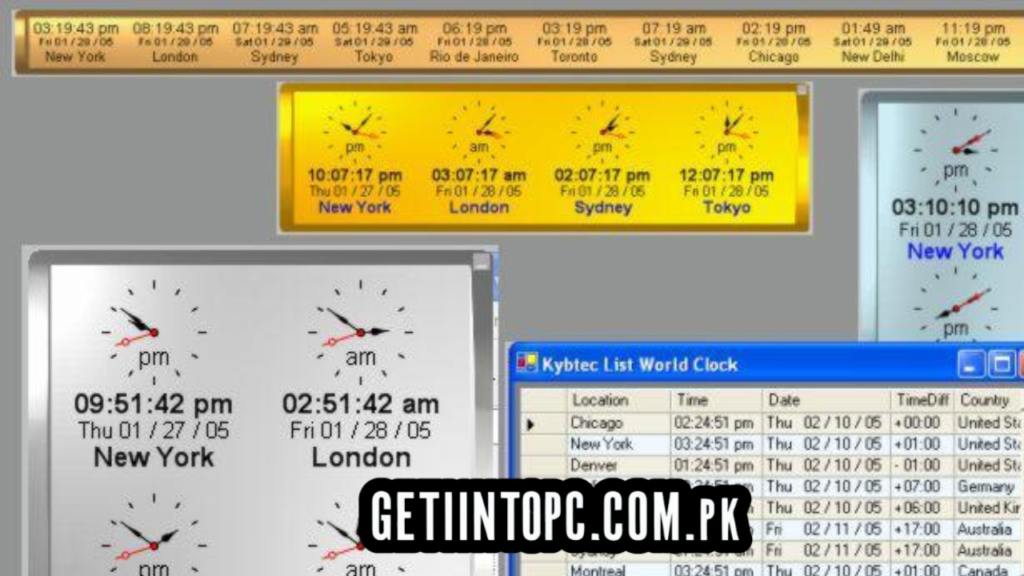 World time clock software free download for desktop