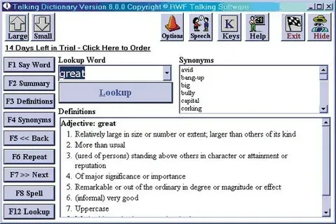 talking dictionary free download