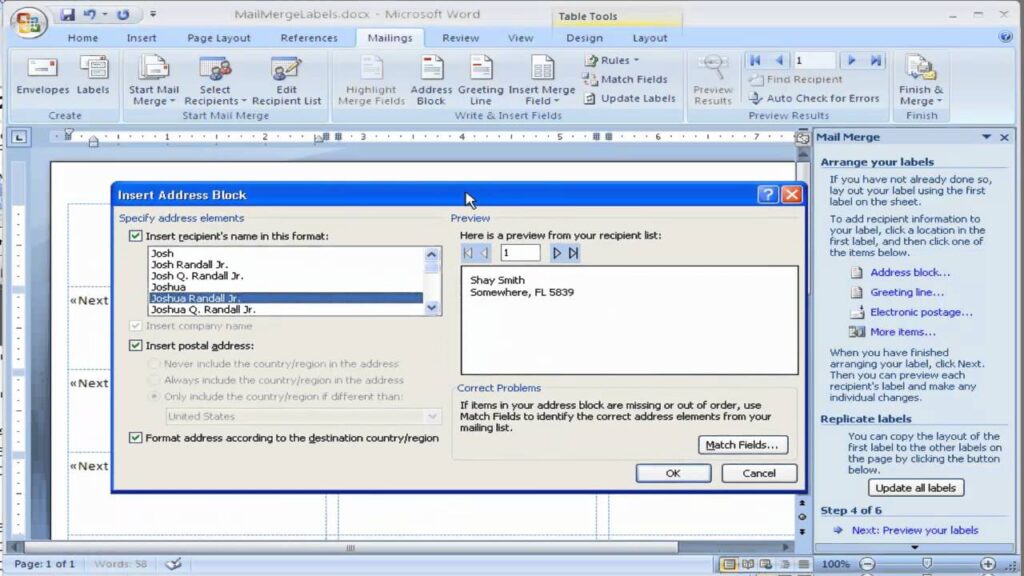 Ms word merge tool free download