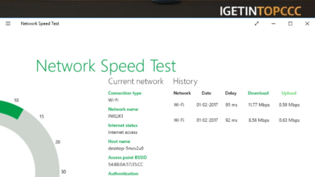 Network Speed Test Download Free