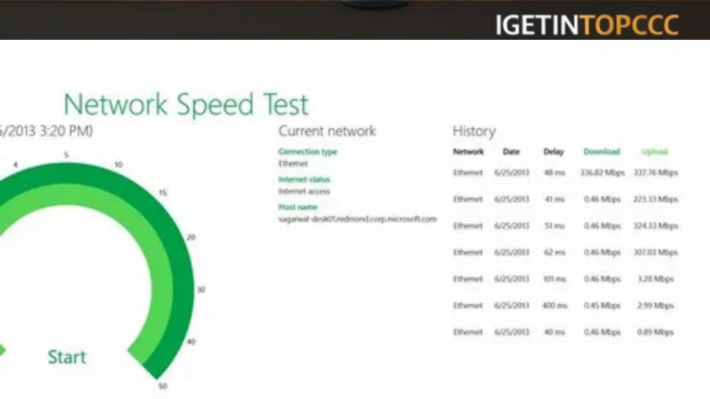 Network Speed Test Download Free