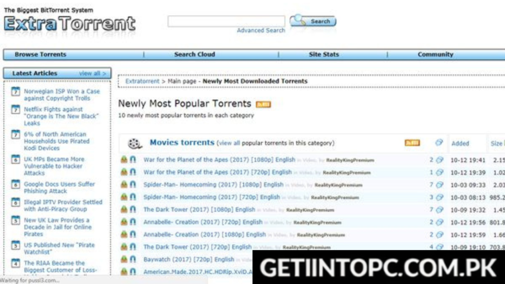 Extratorrent cc software free download