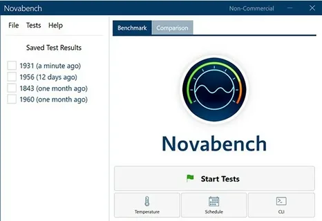 NovaBench Download Free