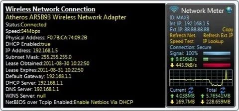 Wireless Network Meter Download Free