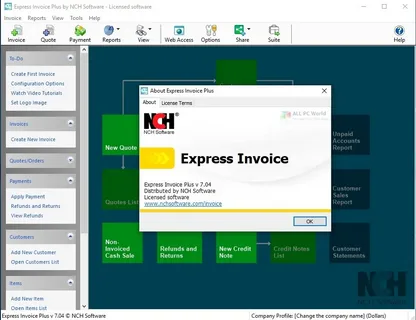 Express invoice software free download