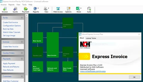 Express invoice software free download